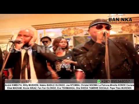 JB Mpiana et son fils ainé Tutu Kaludji sur le même podium JB Mpiana et son fils ainé Tutu Kaludji sur le même podium