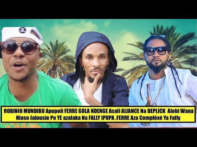 Botala makambu ya somo Robinio asali Deplick na Ferre Gola na répétition pona asukisa likopa na bango