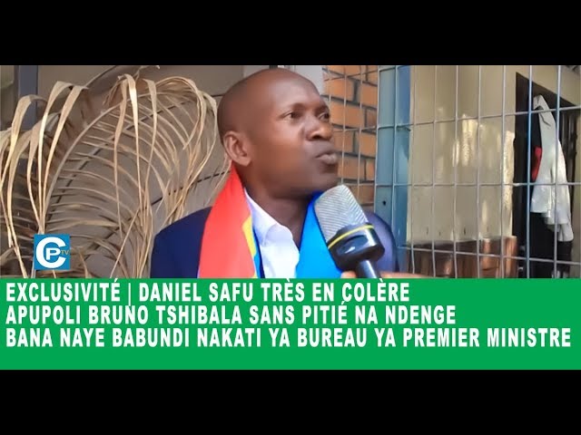 Daniel Nsafu très en colère apupoli Bruno Tshibala na ndenge bana na ye ba bundi na bureau Daniel Nsafu très en colère apupoli Bruno Tshibala na ndenge bana na ye ba bundi na bureau