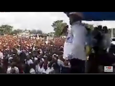 Suivez en direct le meeting de Félix Tshisekedi (Discours)