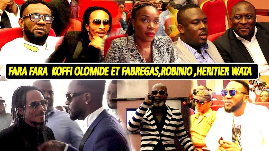 URGENT: Fara Fara Koffi Olomide, Fabregas, Héritier Watanabe, Robinio Mundibu, Noella Madinga, Papy Mboma…
