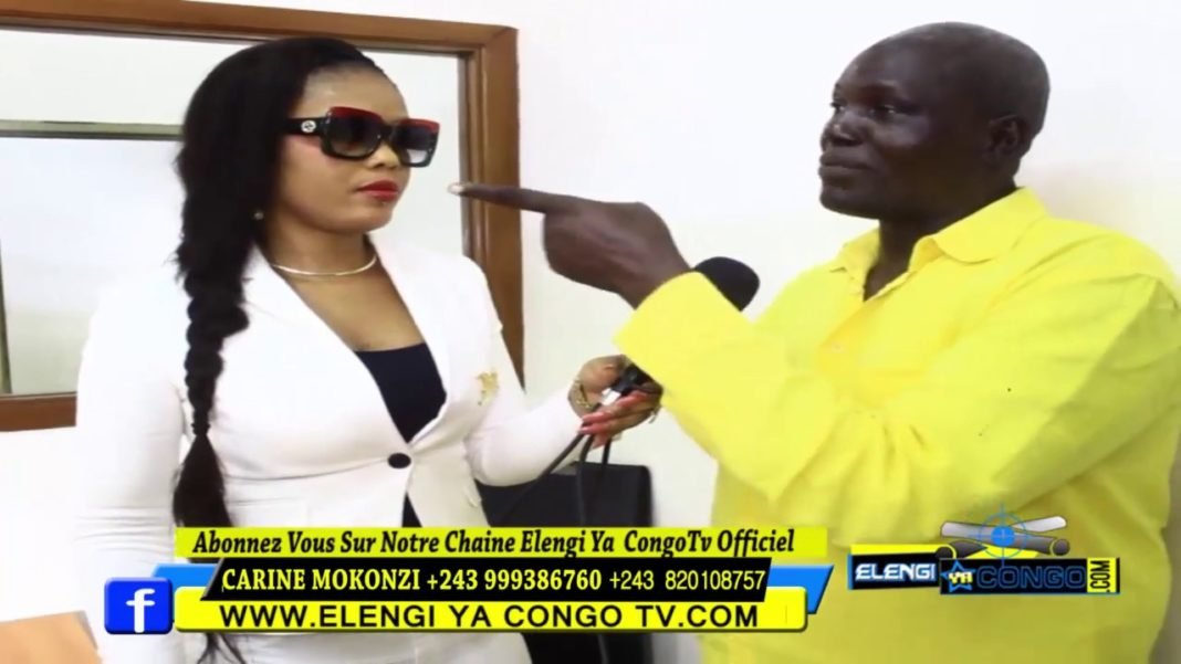 Enfin Carine Mokonzi asimbi micro comme journaliste banda suspension na ye na RTGA