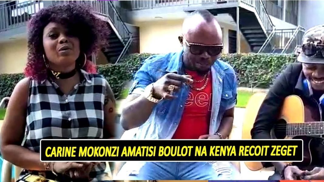 Carine Mokonzi en direct de Kenya reçoit Zeget ayembeli Héritier Wata na Ferre Gola et immortalise…