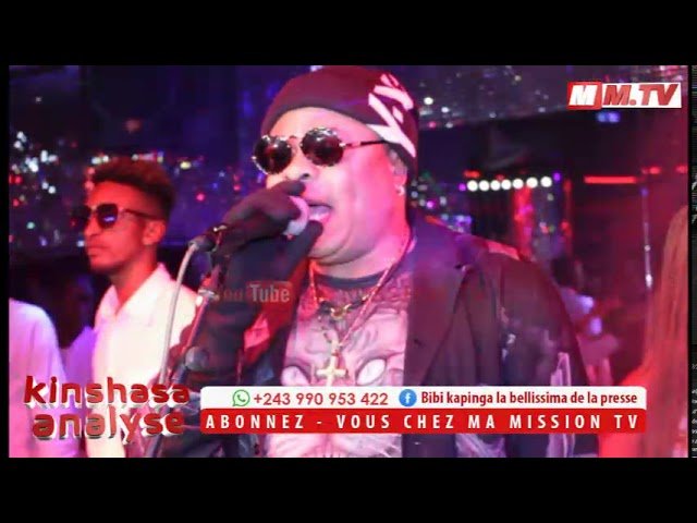 JB Mpiana Papa Chéri frappe fort na BCBG en direct Club Malebo