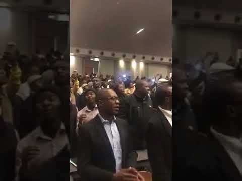 VIDEO. Félix Tshisekedi face à la Diaspora d’Afrique du sud, Botala plein asali