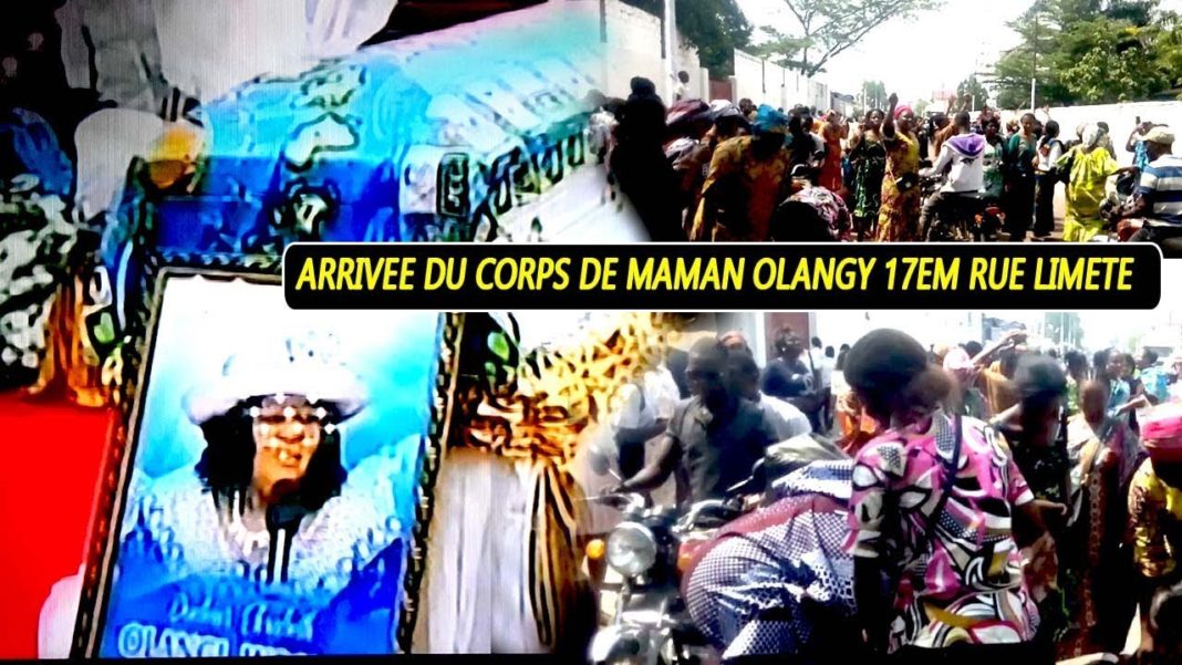 URGENT : Arrivée du corps de Maman Olangi, Botala batu ndenge bazo lela maman na 17è Rue URGENT : Arrivée du corps de Maman Olangi, Botala batu ndenge bazo lela maman na 17è Rue