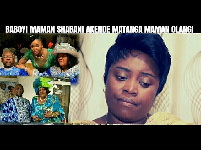 Est ce que Maman Shabani aboyi kokende Matanga ya Maman Olangi? apesi raison bana combat spirituel ba kobeta ye? Est ce que Maman Shabani aboyi kokende Matanga ya Maman Olangi? apesi raison bana combat spirituel ba kobeta ye?