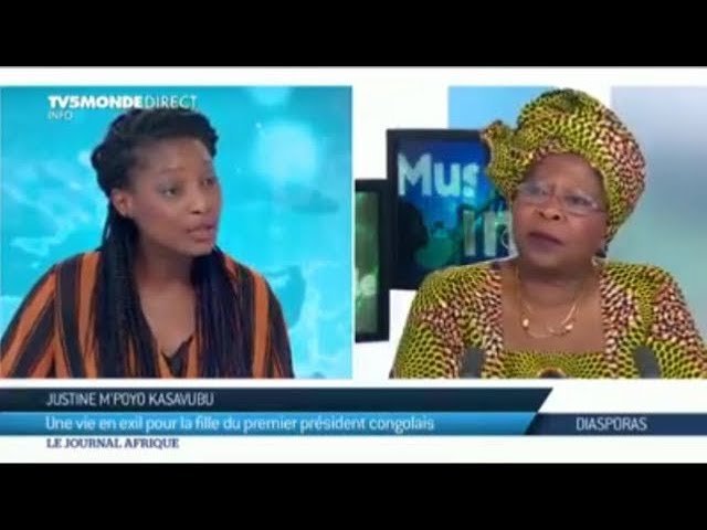 Scandale : Maman Justine Kasa-vubu abengi Kabila, Hyppolite Kanambe en plein journal TV5