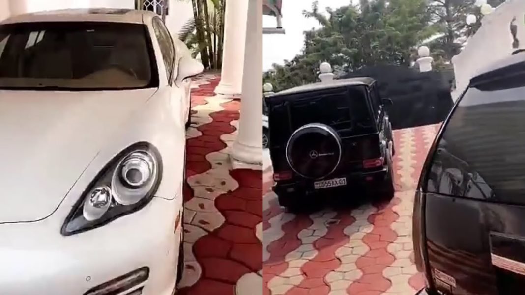 JB Mpiana Moto Pamba présente sa collection des voitures