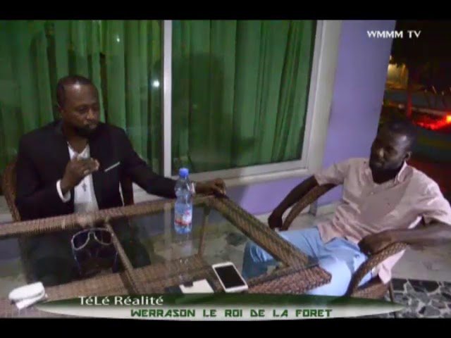 Télé Réalité avec Werrason le roi de la forêt dans sa résidence