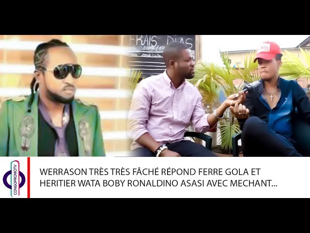 Quand les musiciens de Werrason se moquent de Ferre Gola et Héritier Watanabe Quand les musiciens de Werrason se moquent de Ferre Gola et Héritier Watanabe