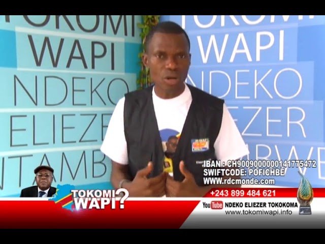 Tokomi Wapi du 31 août 2018 : Toute l’actualité politique avec Ndeko Eliezer