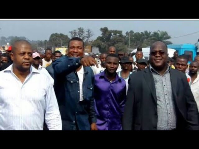 VIDEO. Félix Tshisekedi en bras de fer avec Bana Mura et la police tire en désordre VIDEO. Félix Tshisekedi en bras de fer avec Bana Mura et la police tire en désordre