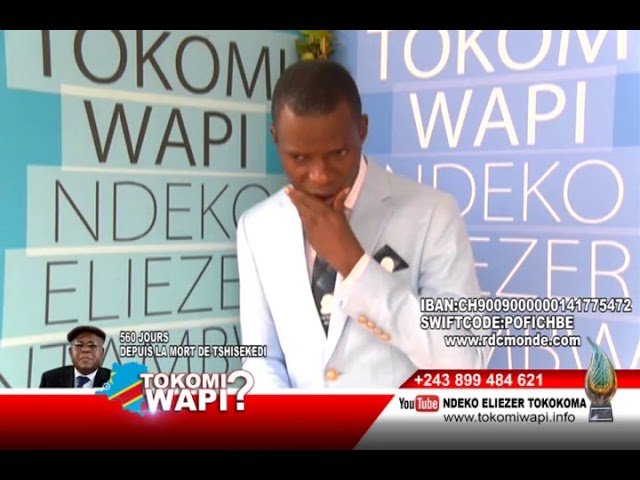 Tokomi Wapi du 16 août 2018 : Ndeko Eliezer apanzi ba politiciens na ndenge ta mukie te