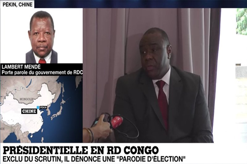 RDC : Réaction de Lambert Mende, porte-parole du gouvernement sur France 24, aux propos de Jean-Pierre Bemba