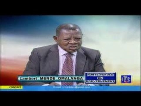 VIDEO. Lambert Mende répond aux opposants et recadre Didier Reynders