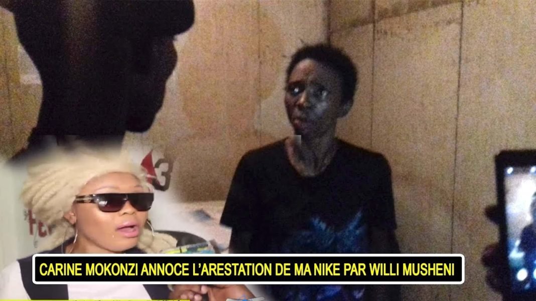 Carine Mokonzi annonce l’arrestation de Manicke par Willy Musheni