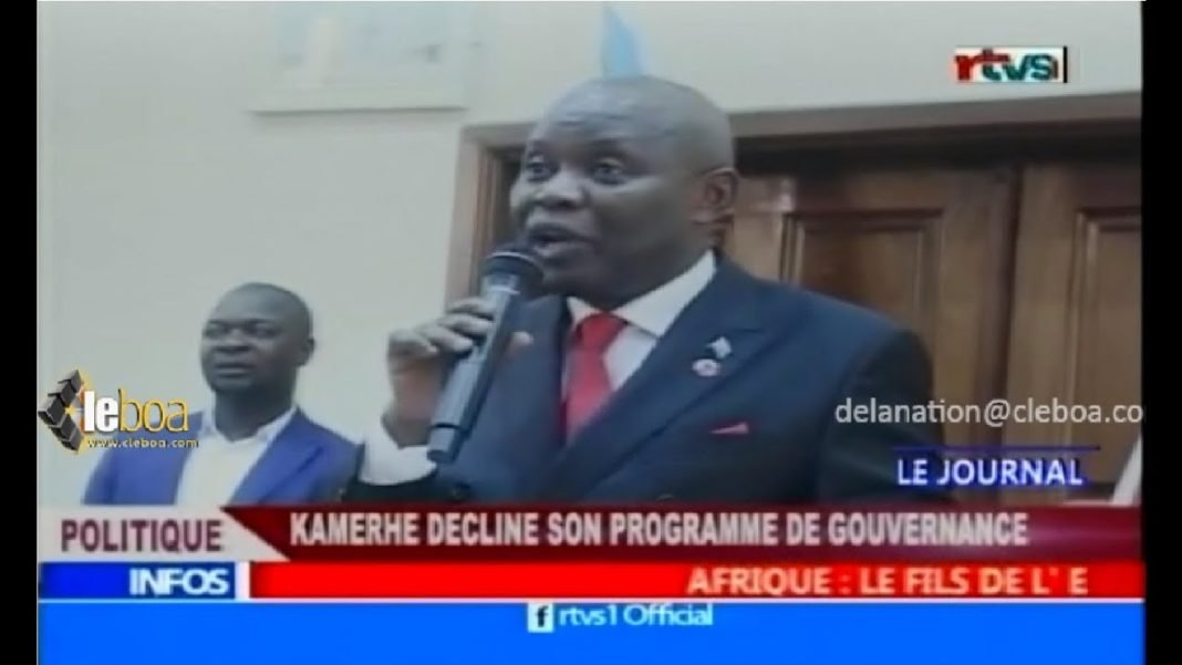 Journal télévisé du 28 septembre 2018 : Programme de gouvernance de Vital Kamerhe