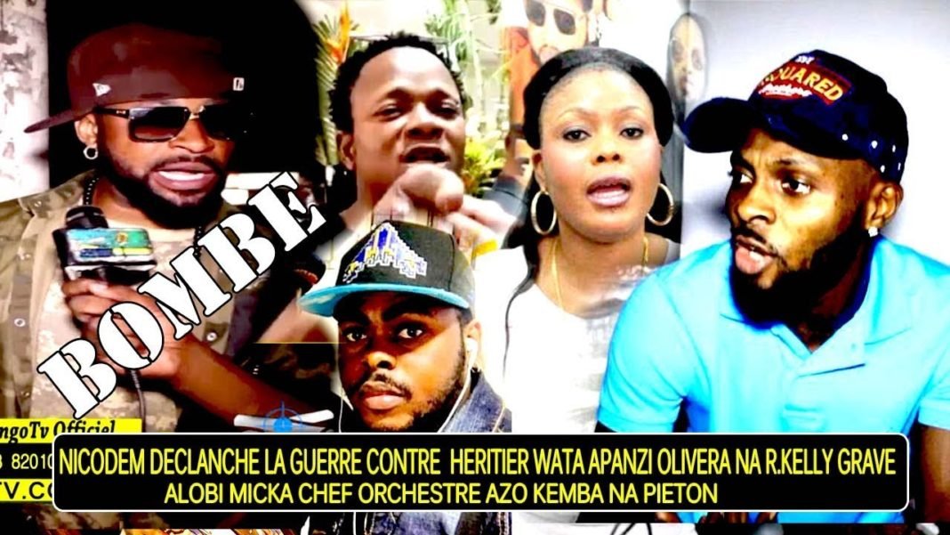 Nicodème, chanteur de Werrason déclenche la guerre contre Héritier Watanabe et répond à Ferre Gola