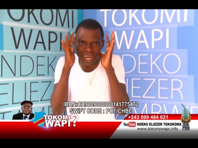 Tokomi Wapi du 05 septembre 2018 : Ndeko Eliezer met en garde les « UJANA » Tokomi Wapi du 05 septembre 2018 : Ndeko Eliezer met en garde les « UJANA »