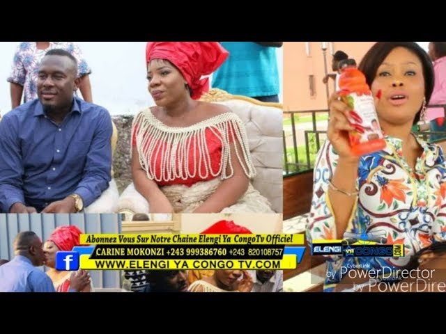 Quand Carine Mokonzi parle de mariage de Papy Mboma ça donne ça!