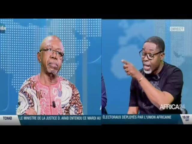 RDC : Bousculé par Francis Kalombo sur Africa24, E. Mbokolo craque en direct (Vidéo) RDC : Bousculé par Francis Kalombo sur Africa24, E. Mbokolo craque en direct (Vidéo)