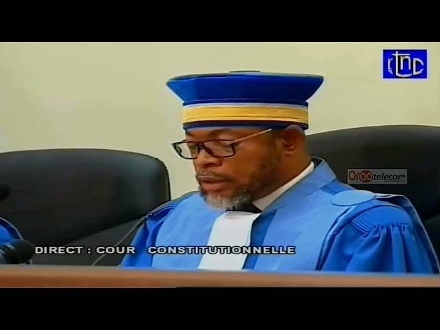 Elections 2018: Suivez en direct la cour constitutionnelle