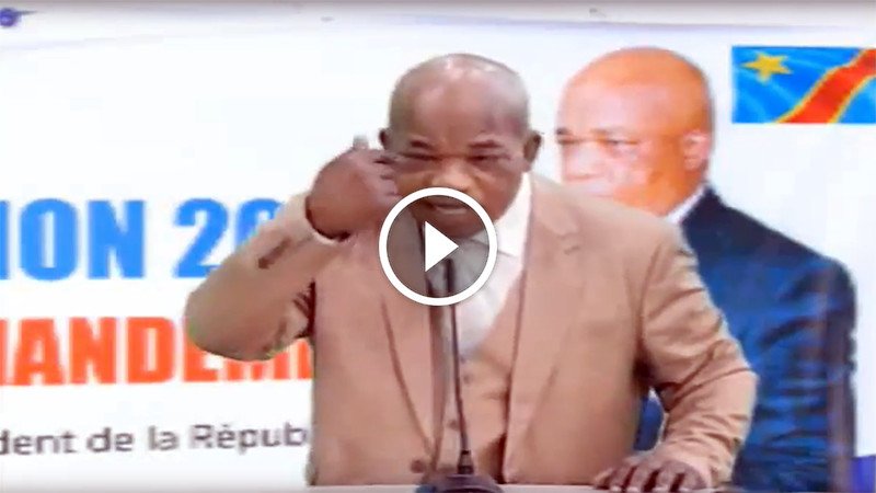 Gabriel Mokia aleli na plateau pona mapangu na ye, Fatshi oza wapiii