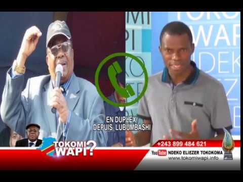 Tokomi Wapi du 13 octobre 2018 : la vérité sur le meeting des opposants à Lubumbashi Tokomi Wapi du 13 octobre 2018 : la vérité sur le meeting des opposants à Lubumbashi