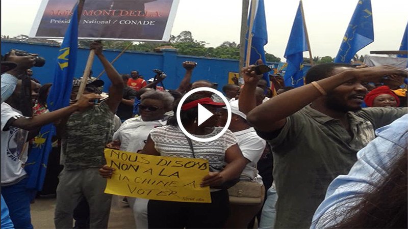 VIDEO. Les premières images de la marche du 26 octobre contre la machine à voter