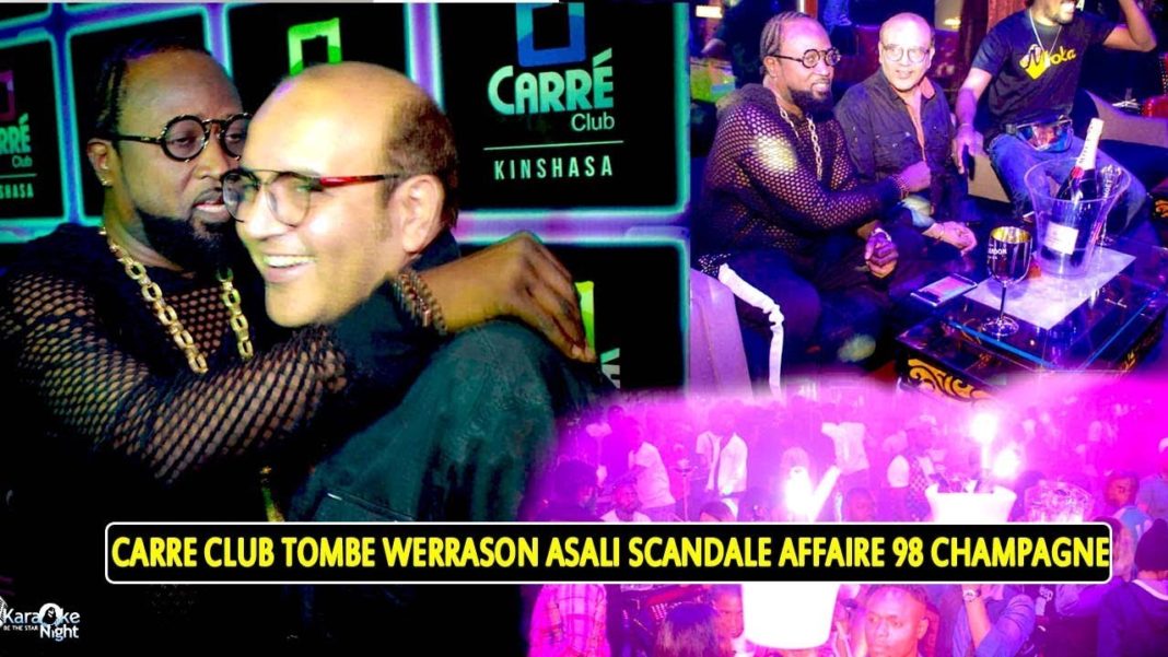 Werrason le roi de la forêt dans une boite de nuit azo dondwa na ye Werrason le roi de la forêt dans une boite de nuit azo dondwa na ye