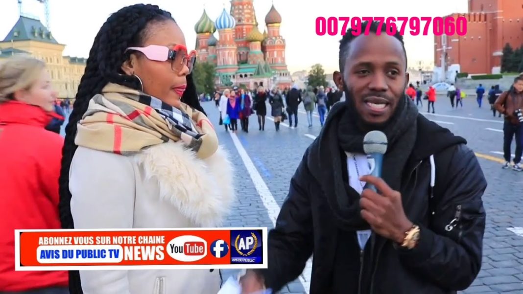 Carine Mokonzi en direct de Moscou parle de son voyage Carine Mokonzi en direct de Moscou parle de son voyage