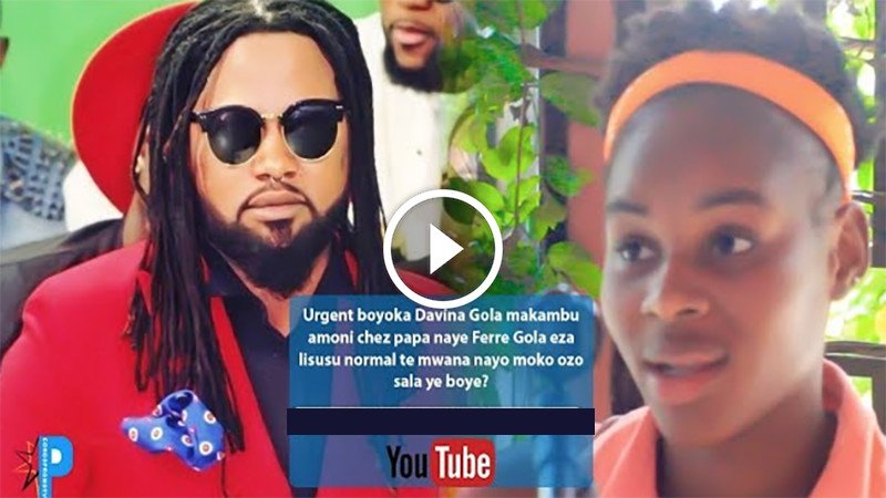 Davina Gola, la fille de Ferre Gola : Mon père est incapable de me payer les frais scolaire