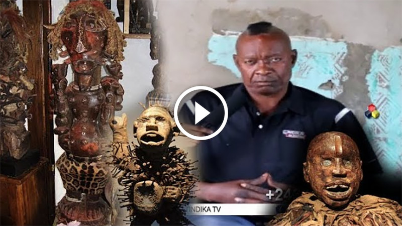 Edingwe Moto Na Ngenge fait des révélations graves sur ses fétiches… Edingwe Moto Na Ngenge fait des révélations graves sur ses fétiches…