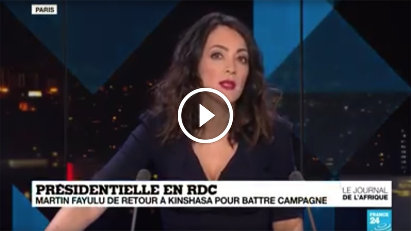 VIDEO. Retour de Martin Fayulu à Kinshasa selon France 24 VIDEO. Retour de Martin Fayulu à Kinshasa selon France 24