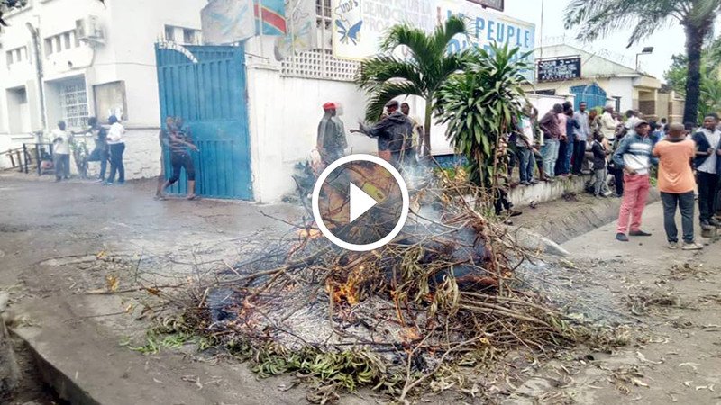 VIDEO. Les combattants de l’UDPS très en colère contre Félix Tshisekedi