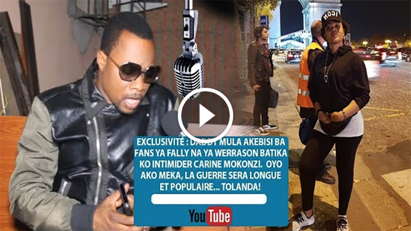 Daddy Mola appelle les fans de Fally et Werrason à arrêter d' »intimider » Carine Mokonzi Daddy Mola appelle les fans de Fally et Werrason à arrêter d' »intimider » Carine Mokonzi