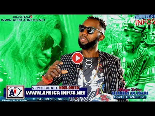 Hans Luzolo face à Gloria Olangi parle de Vue de loin