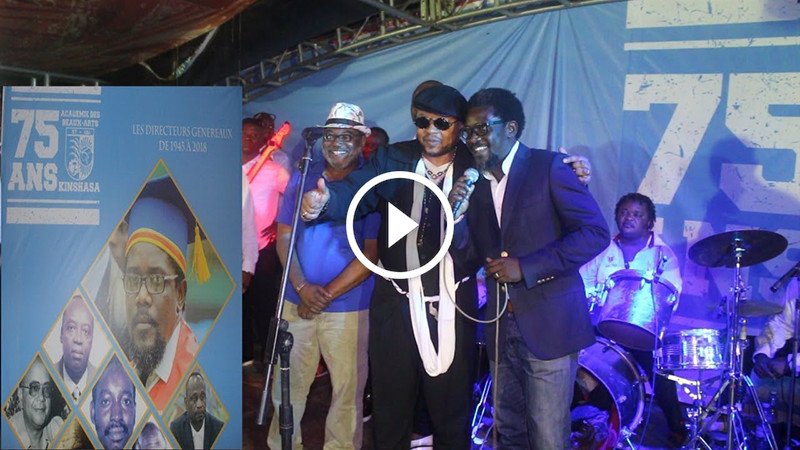 JB Mpiana aningisi 75 ans ya Académie des Beaux Arts, Seul leader choisi pona œuvre par les étudiants