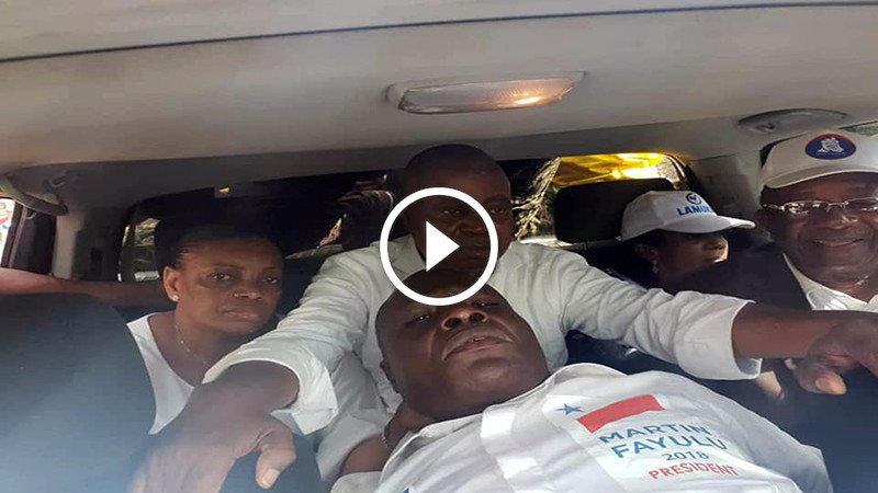 Urgent : Martin Fayulu attaqué à Lubumbashi par la police
