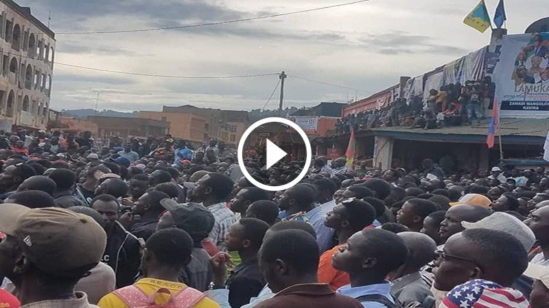 Meeting de Martin Fayulu à Beni, Plein à craquer !