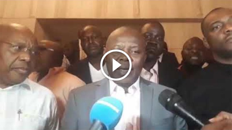 Vital Kamerhe donne le compte-rendu des discussions avec la CENI et la SADC