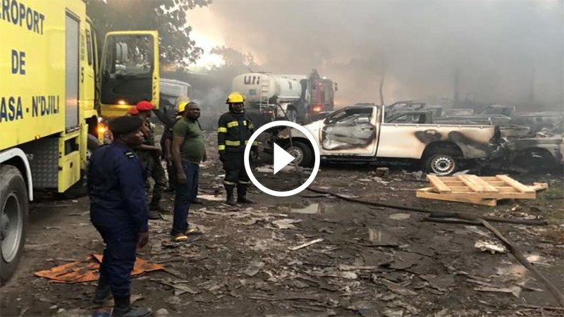 VIDEO. Réaction mitigée des Kinois après l’incendie de l’entrepôt de la CENI