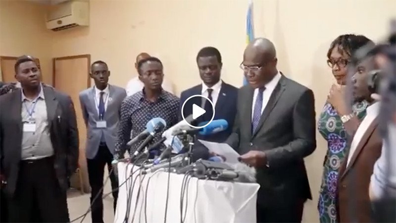 Présidentielle en RDC : Déclaration de Martin Fayulu