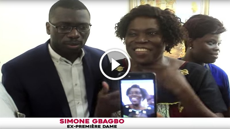 La première réaction de Simone Gbagbo après l’acquittement de Laurent Gbagbo et Blé Goudé