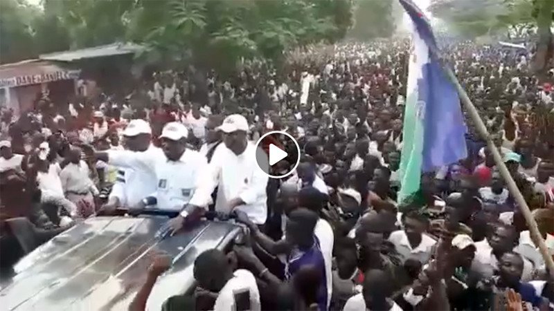 VIDEO. Martin Fayulu à Kikwit. Plein à craquer !
