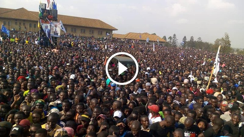 Suivez le meeting de Martin Fayulu à Butembo
