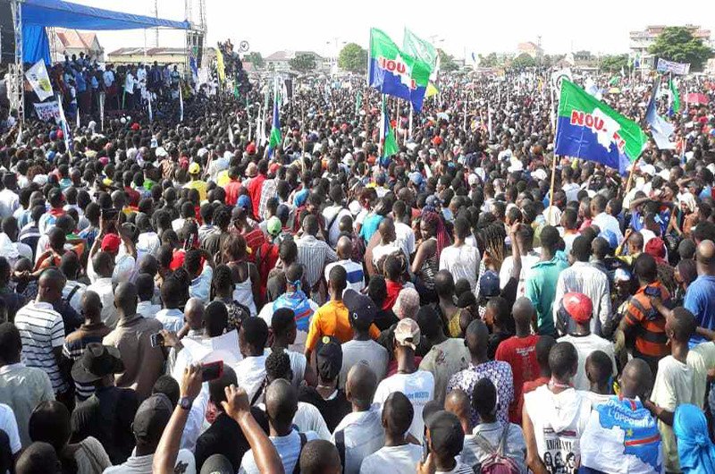 Meeting LAMUKA : “Le peuple veut que nous soyons unis pour aller de l’avant”, dit M. Fayulu qui condamne le tribalisme