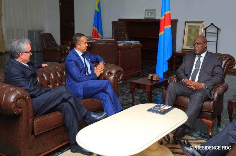 RDC : Reçu en audience par Félix Tshisekedi, l’investisseur congolais Luc-Gérard Nyafe installé en Colombie veut créer 5 millions d’emplois pour les jeunes