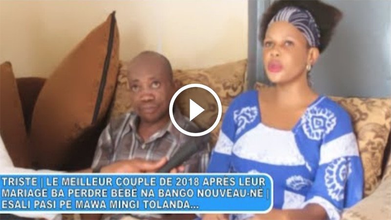 Triste : le meilleur couple de l’année 2018, après leur mariage ba perdre Bébé na bango